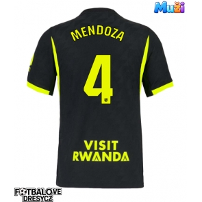 Atletico Madrid Rodrigo Mendoza #4 Venkovní Dres 2026-27 Krátký Rukáv Atletico Madrid Rodrigo Mendoza #4 Venkovní Dres 2026-27 Krátký Rukáv